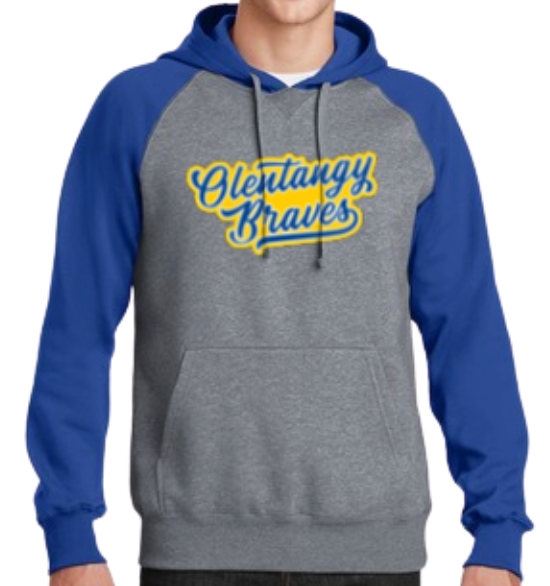 Olentangy Braves Raglan Hoodie