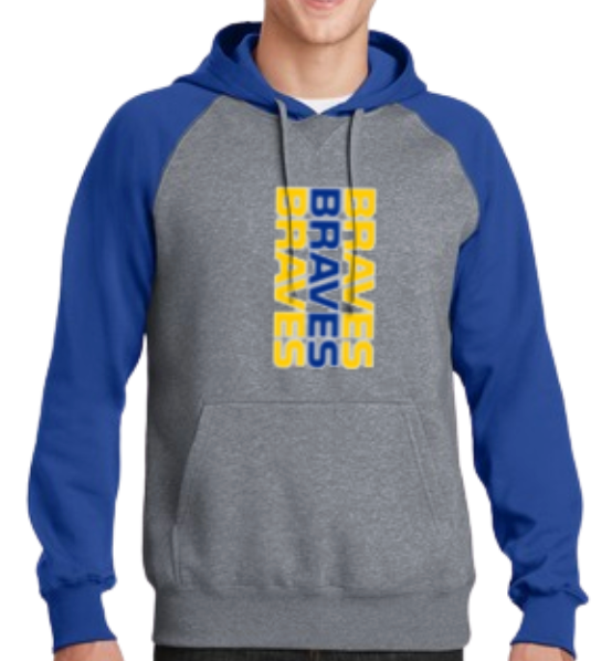 Olentangy Braves Raglan Hoodie
