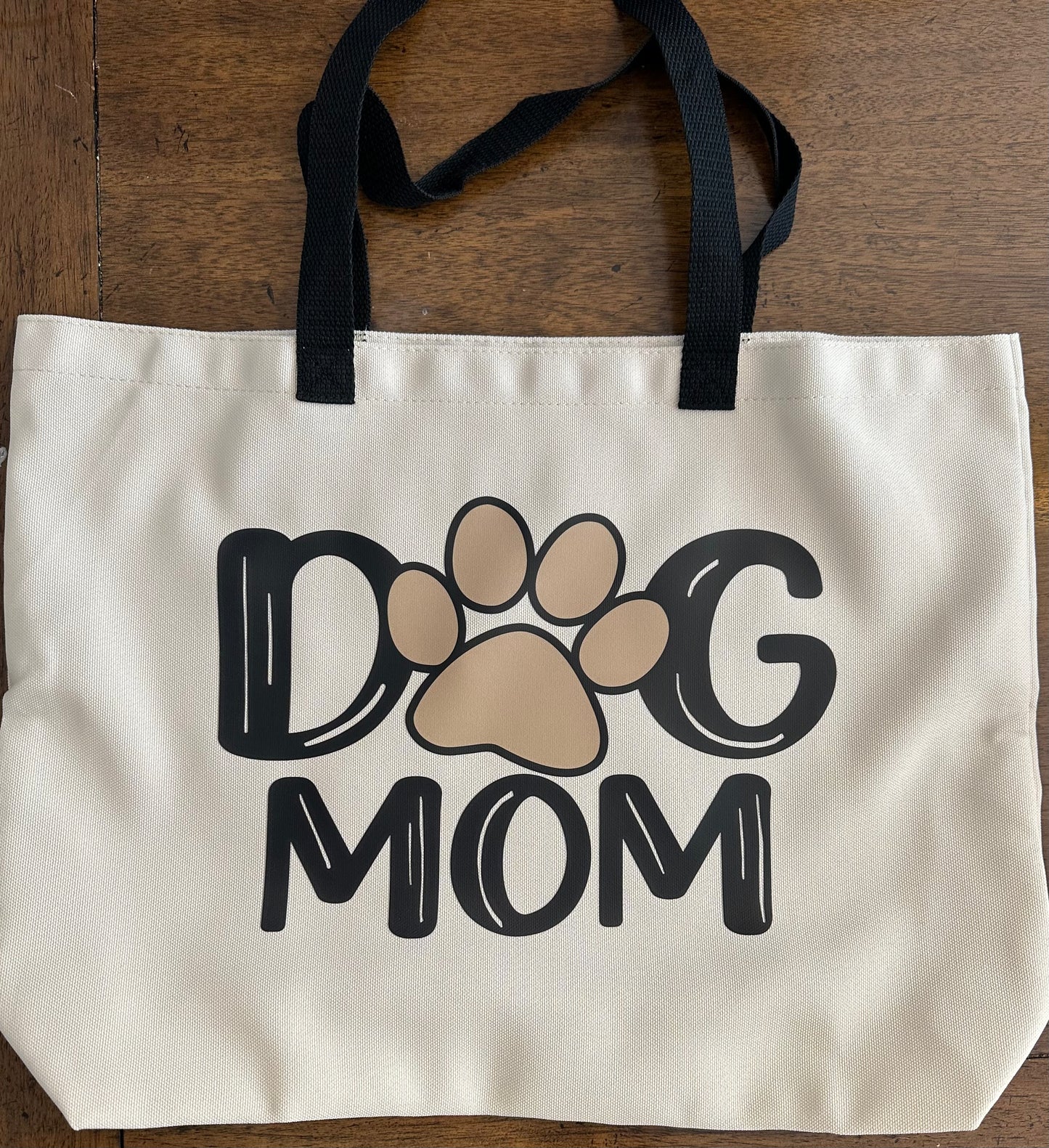 Dog Mom Tote Bag