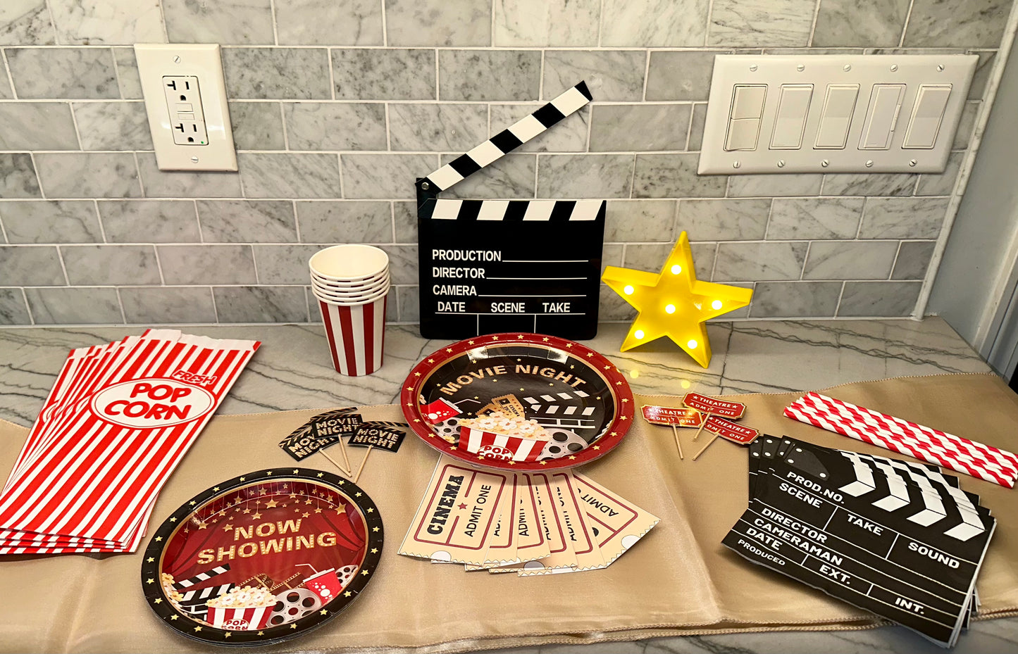 Movie Night Party Kit