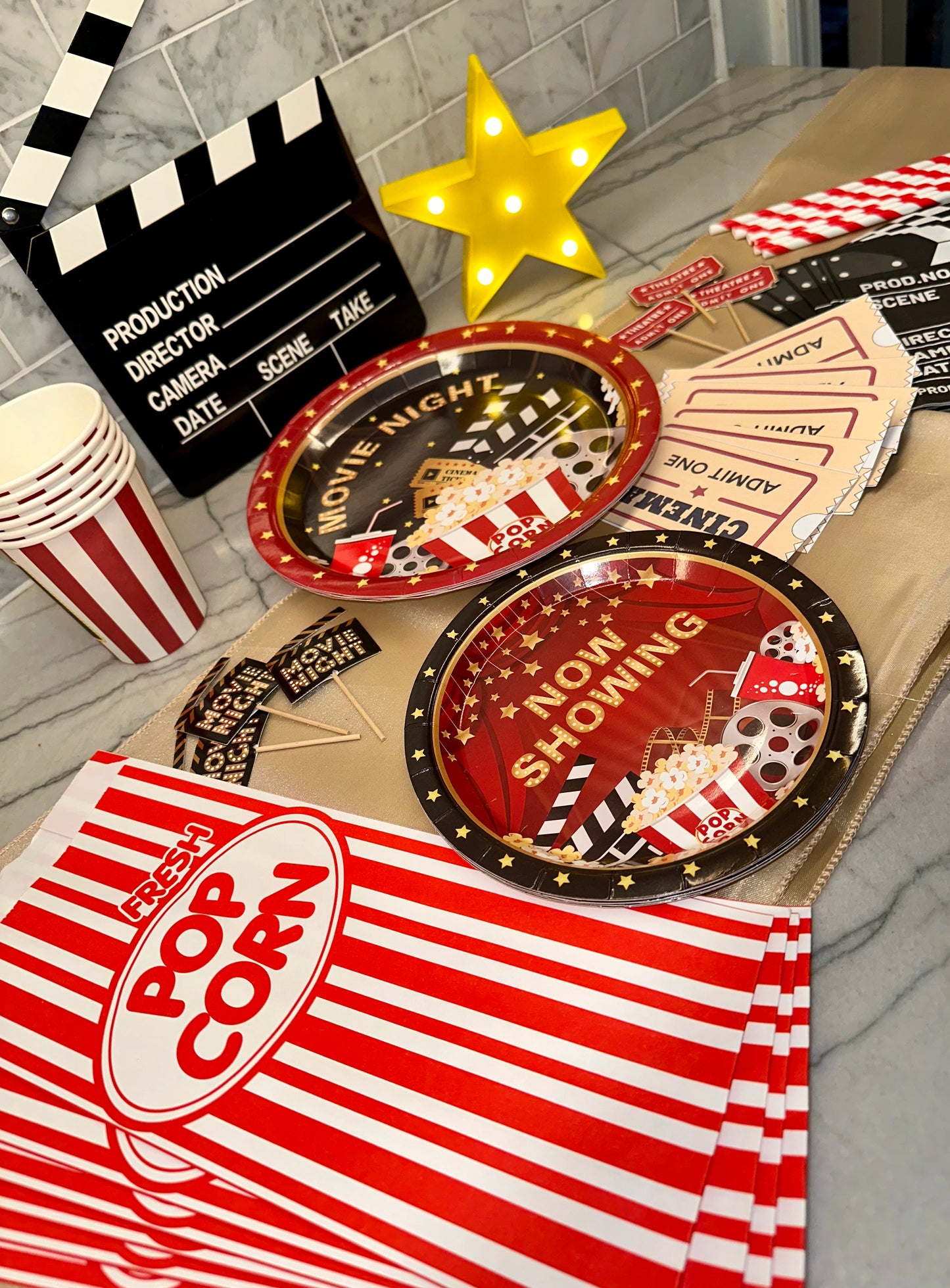 Movie Night Party Kit