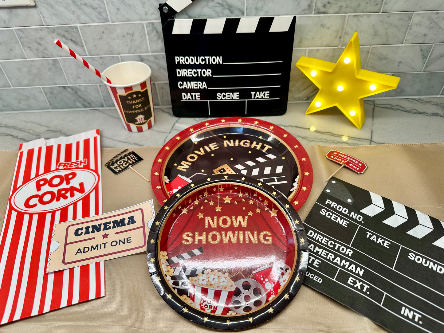 Movie Night Party Kit