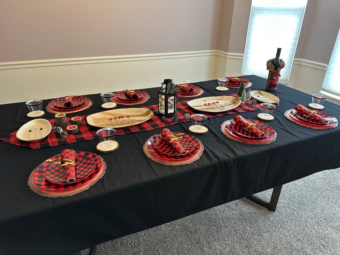 Buffalo Plaid / Lumberjack Party Package