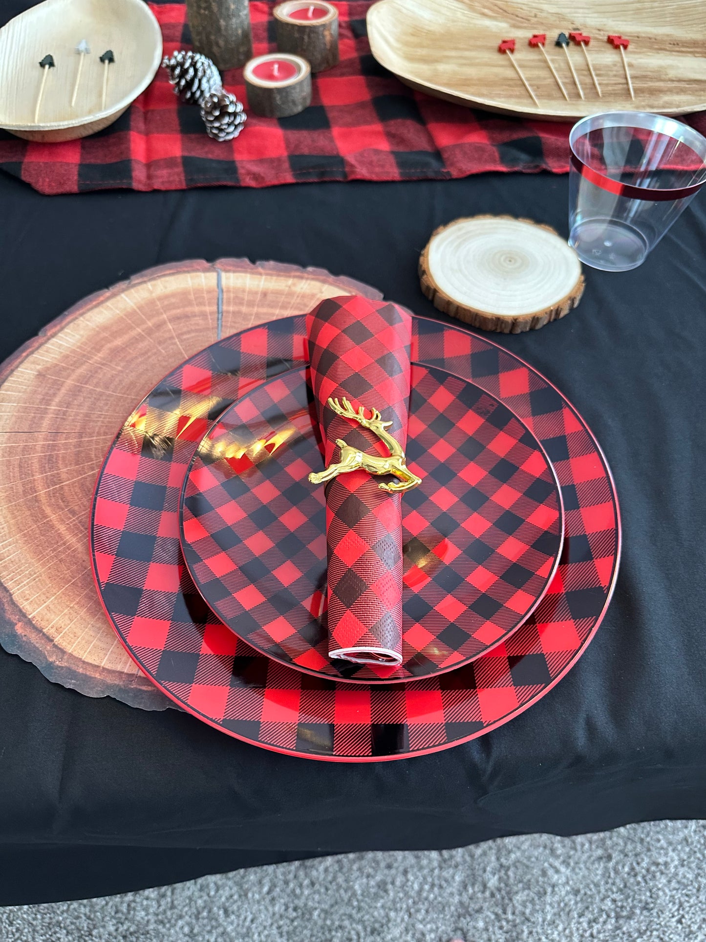 Buffalo Plaid / Lumberjack Party Package
