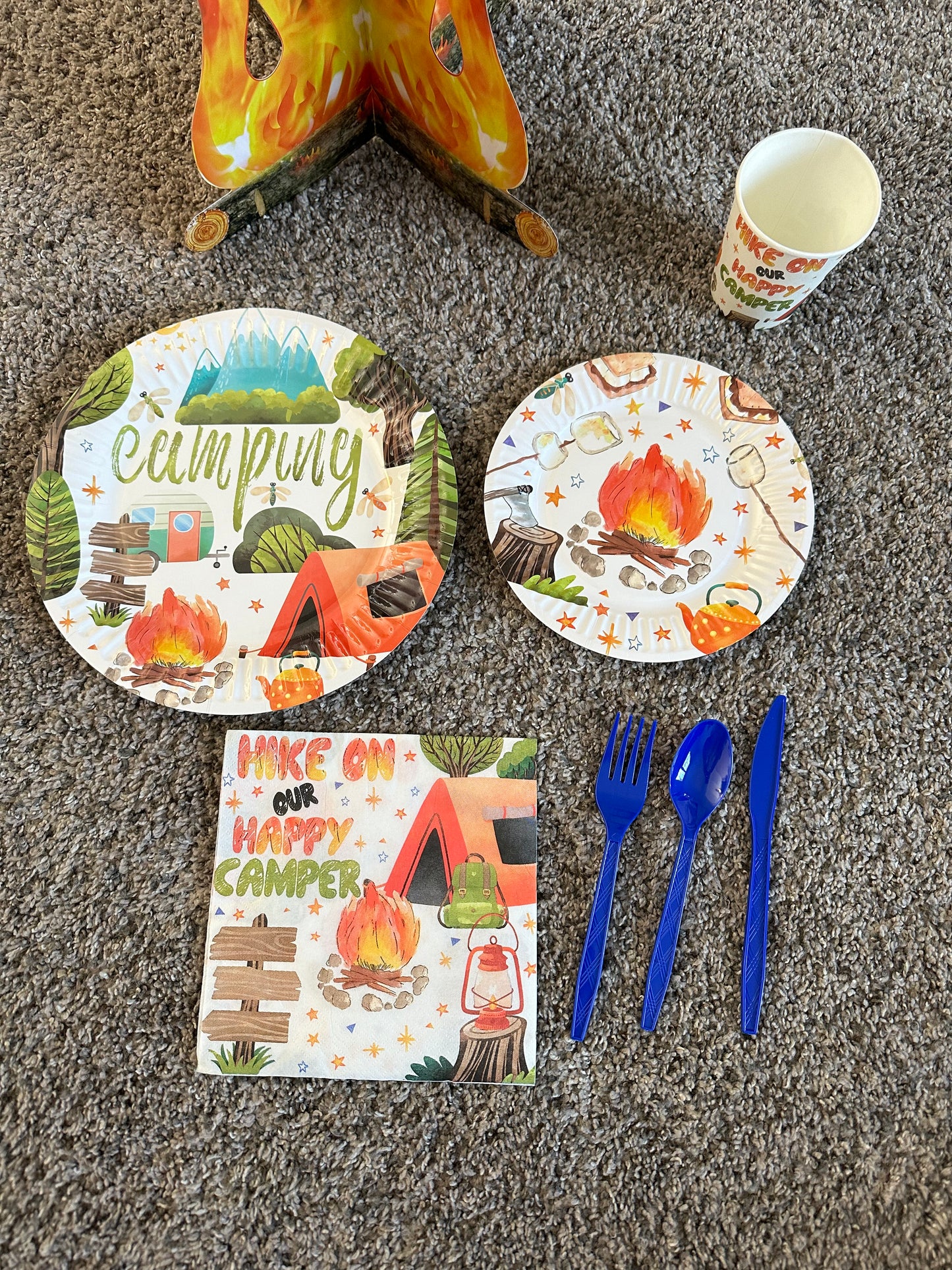 Happy Camper Indoor Campout Birthday Party - Extra Guest