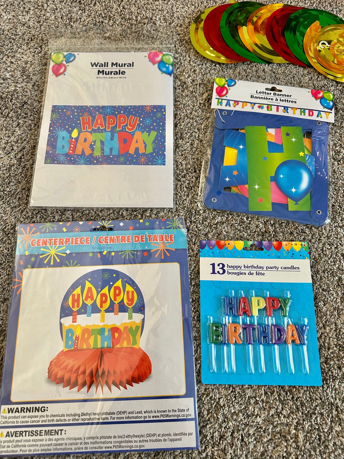 Happy Camper Indoor Campout Birthday Party Bundle - 8 Guests
