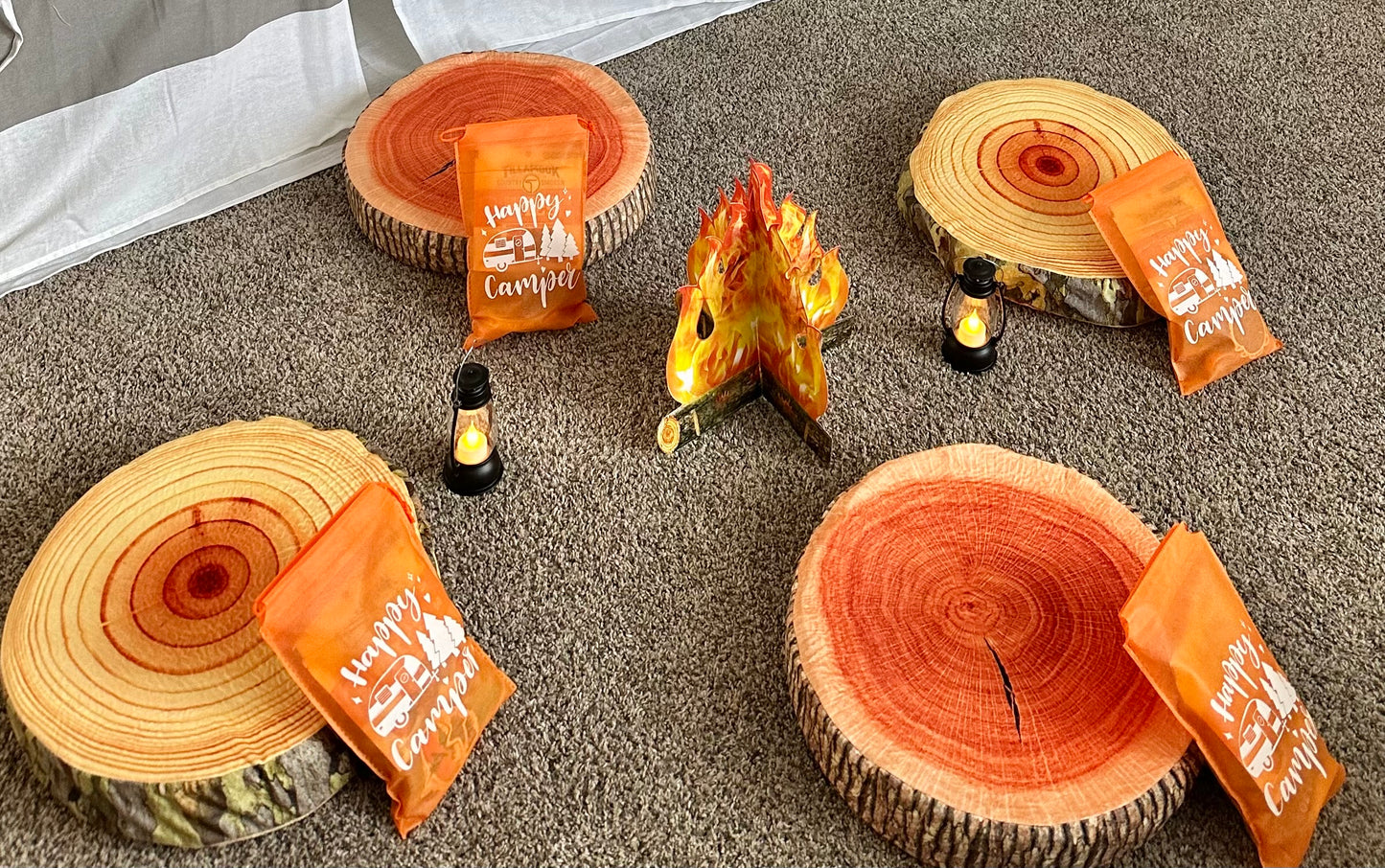 Happy Camper Indoor Campout Birthday Party - Extra Guest