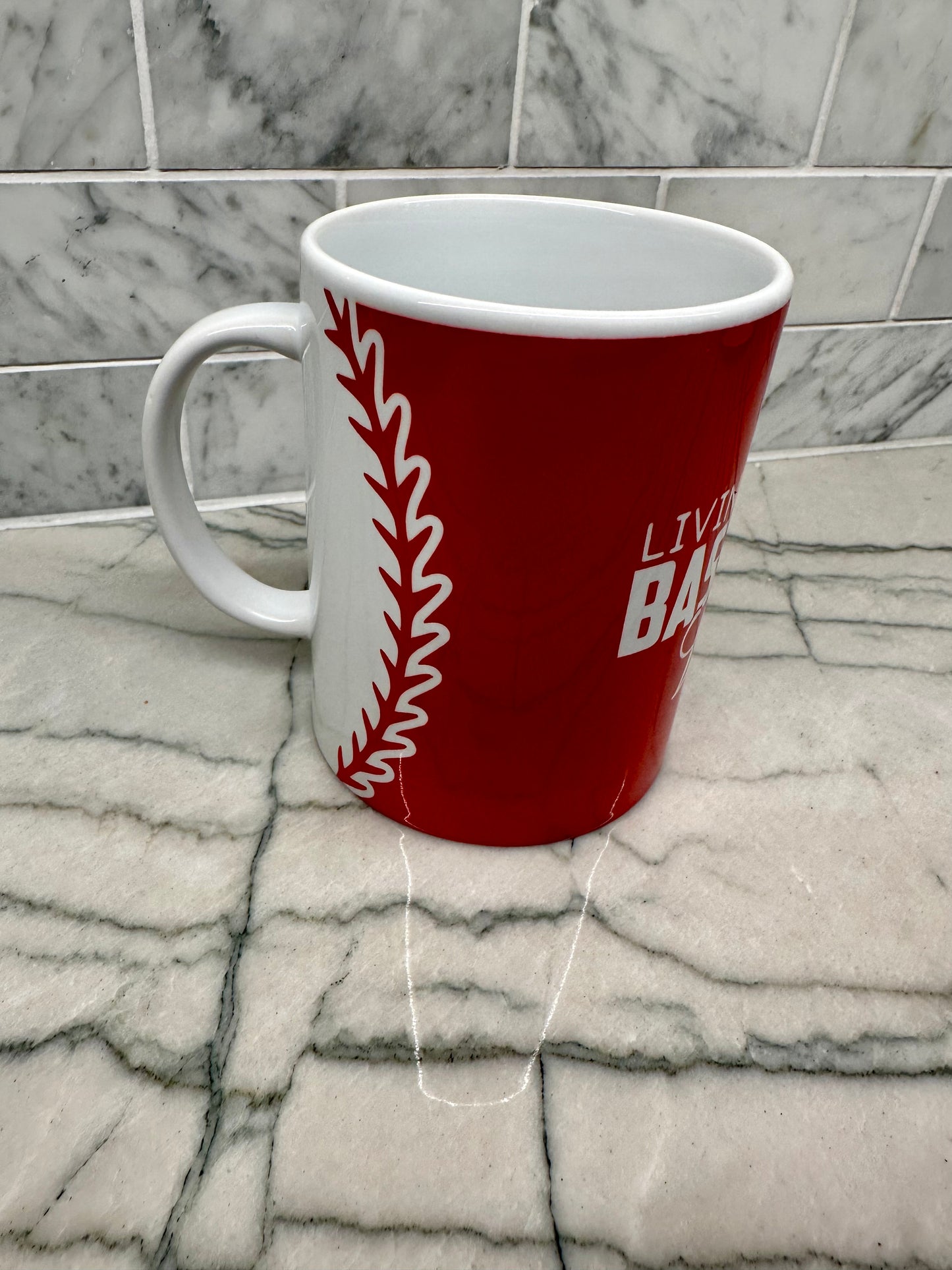 Living That Baseball Life Coffee Mug