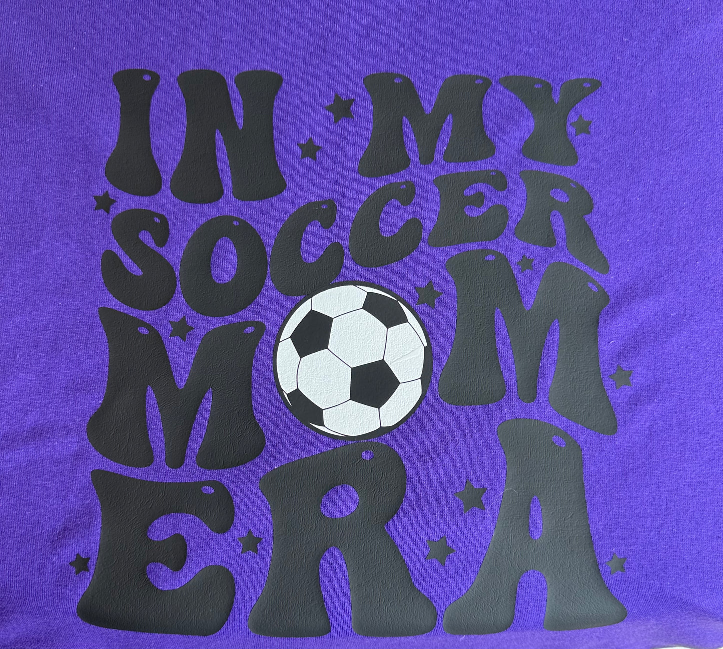 In my Soccer Mom Era t-shirt