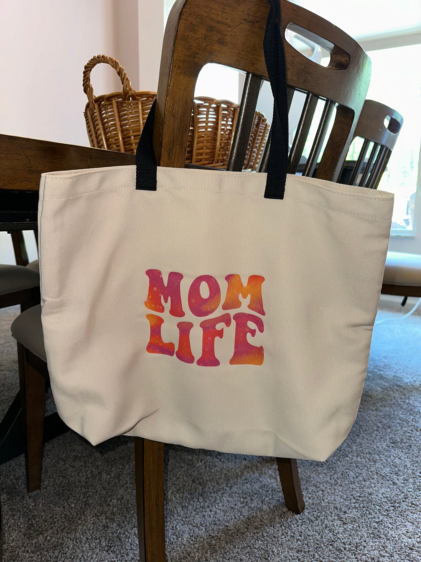 Mom Life Tote Bag