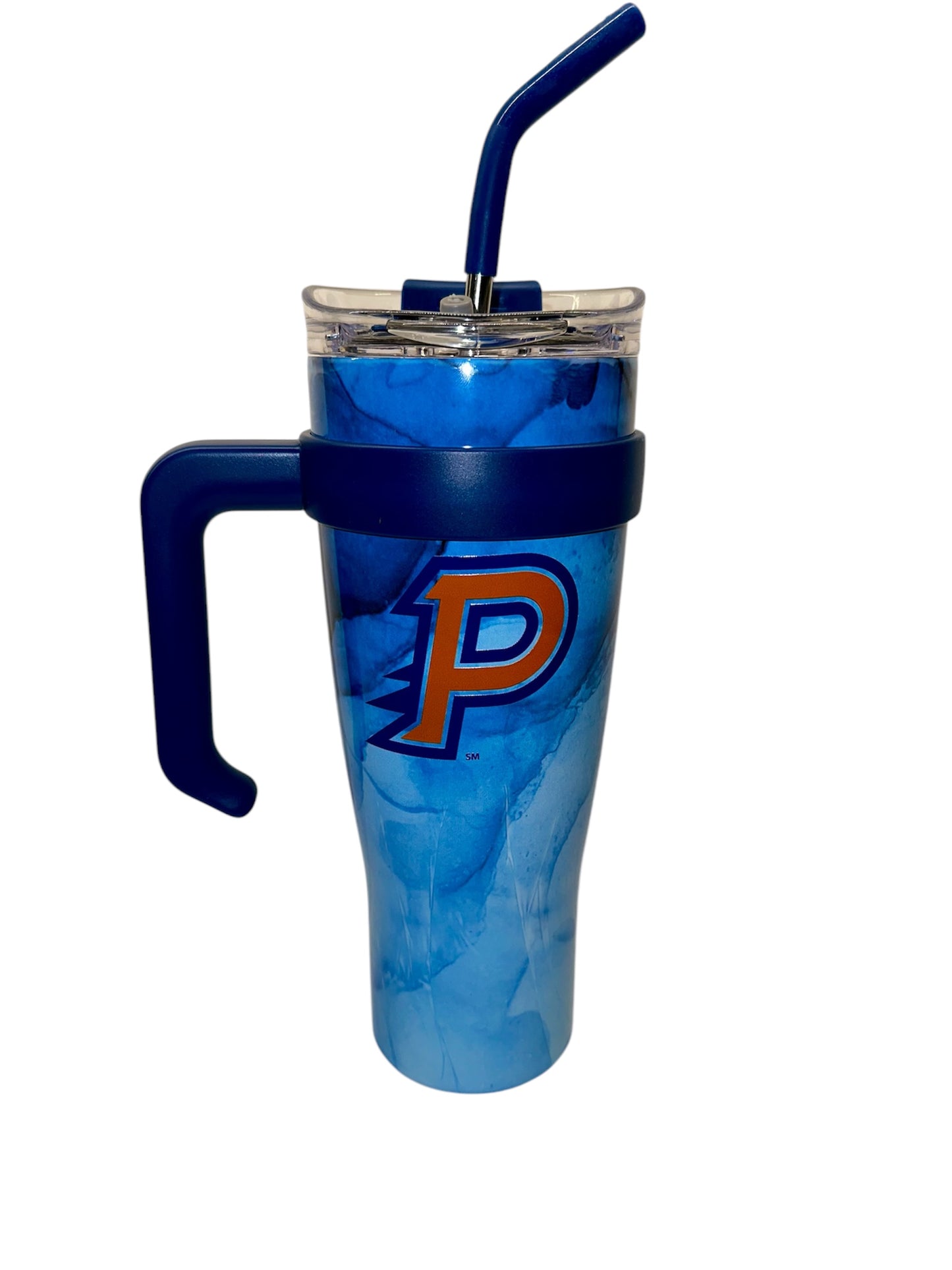 Orange Pioneer P Stainless Steel Tumbler