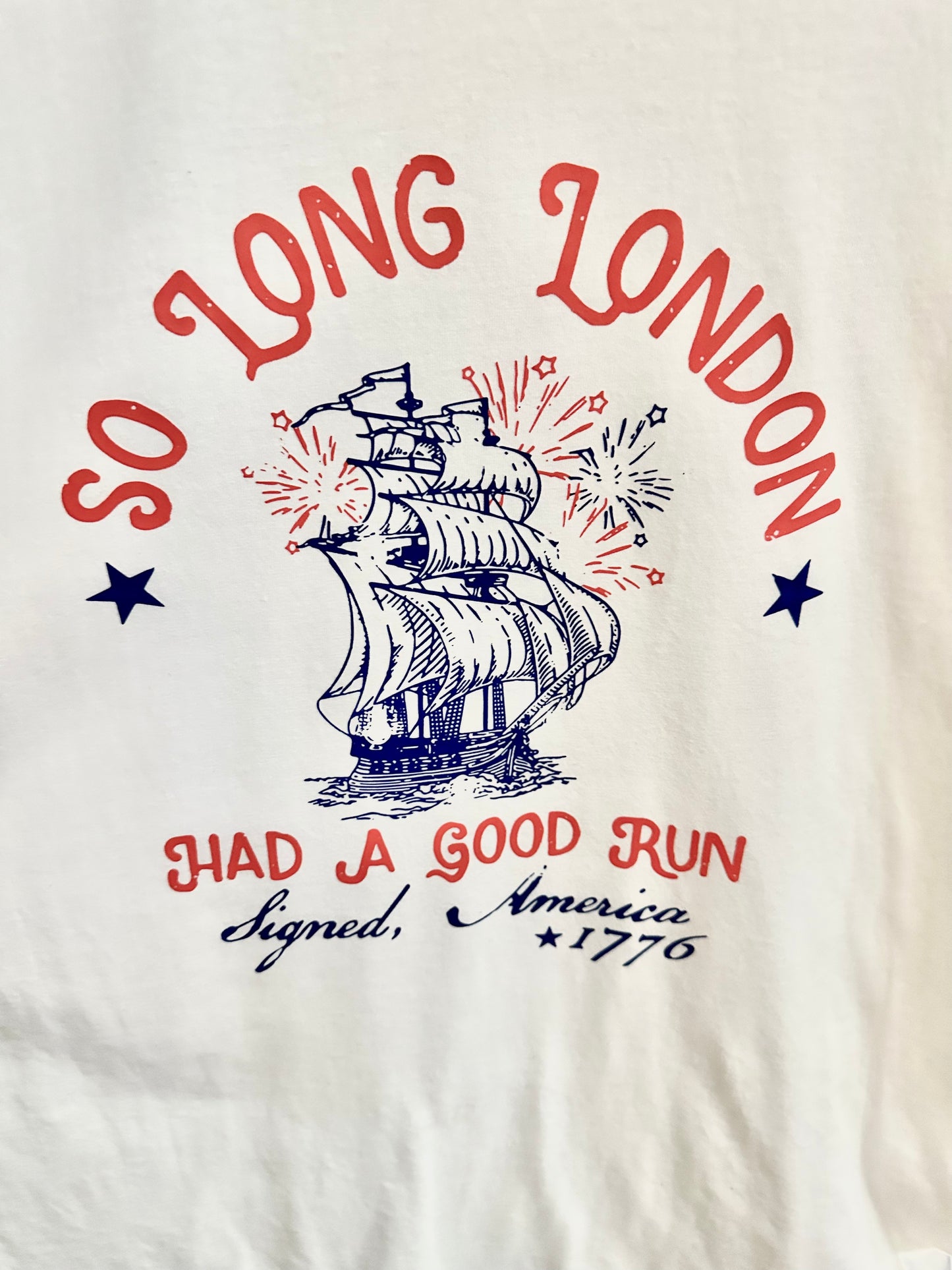 So Long London t-shirt