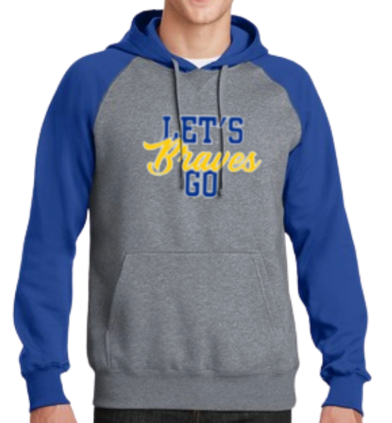 Olentangy Braves Raglan Hoodie