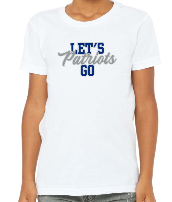 Let's Go Patriots T-shirt - YOUTH
