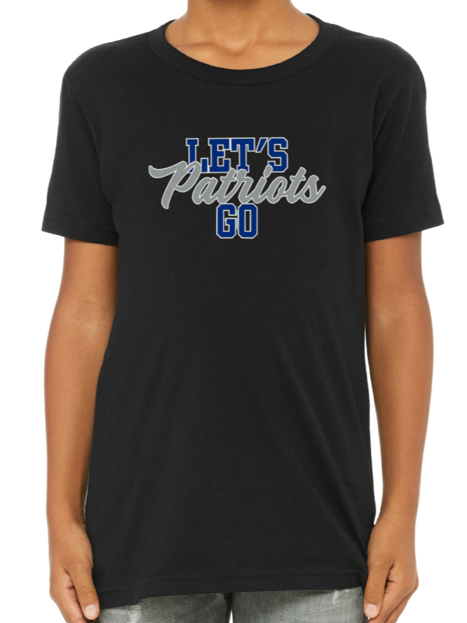Let's Go Patriots T-shirt - YOUTH