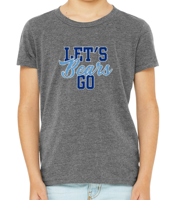 Let's Go Bears T-shirt - YOUTH