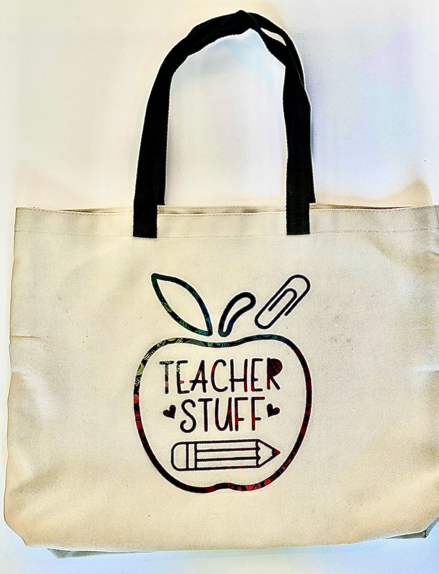 Teacher Stuff Tote Bag