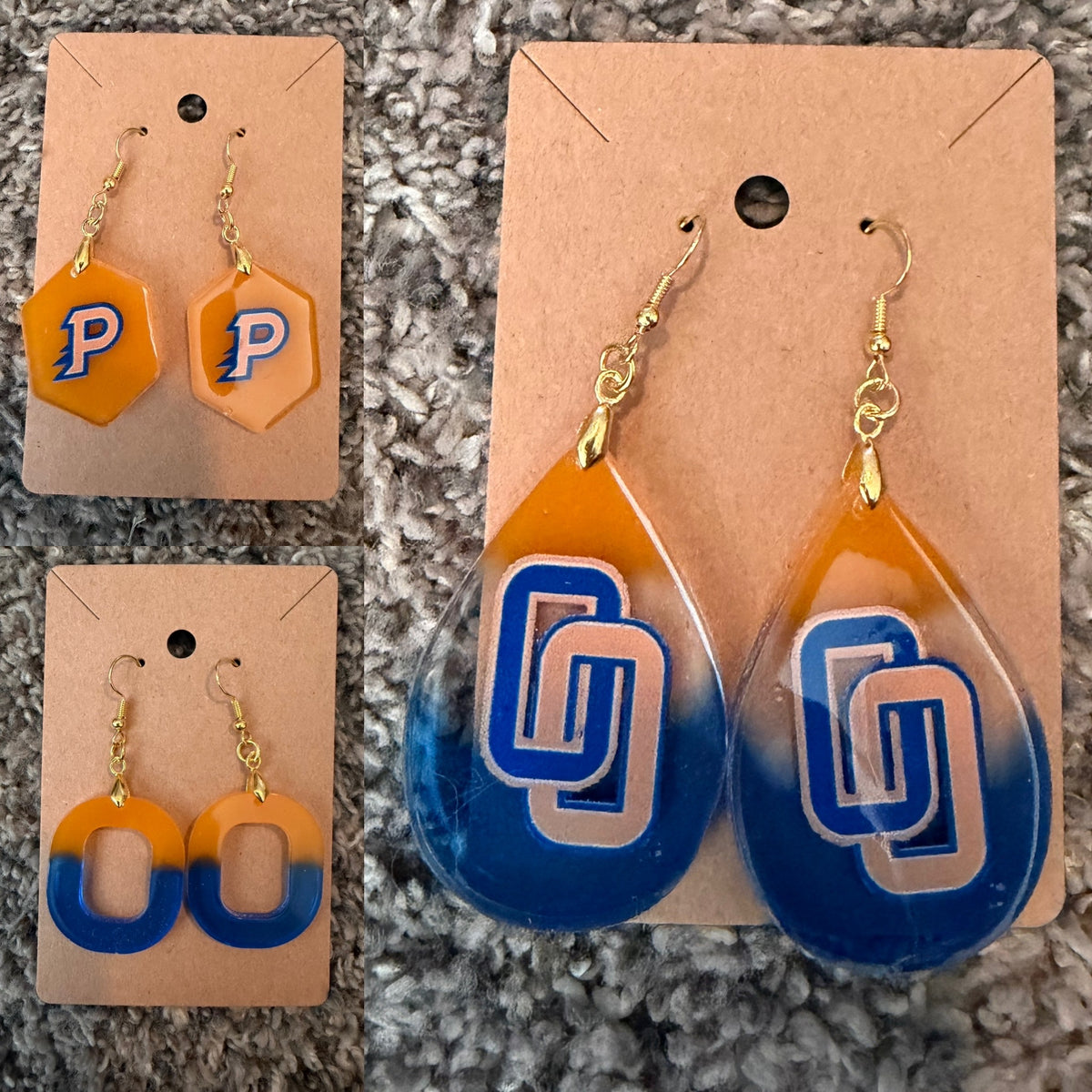 Olentangy Orange Earrings - Multiple Styles!