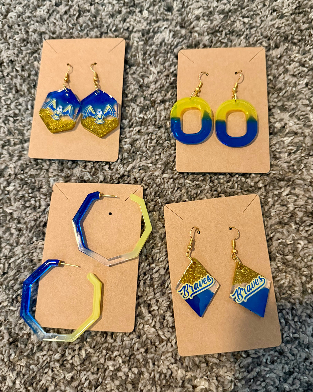 Olentangy Braves Earrings - Multiple Styles!