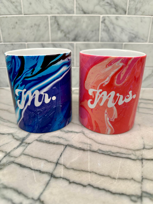 Mr. & Mrs. Coffee Mug set