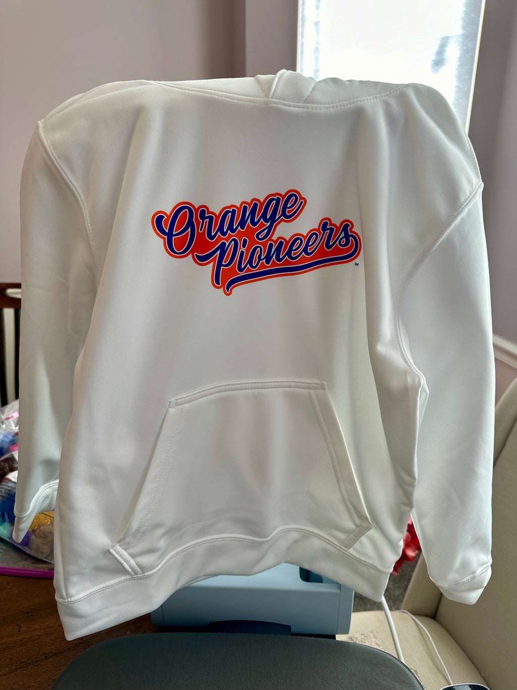 Olentangy Orange Wicking Fleece Hoodie - YOUTH
