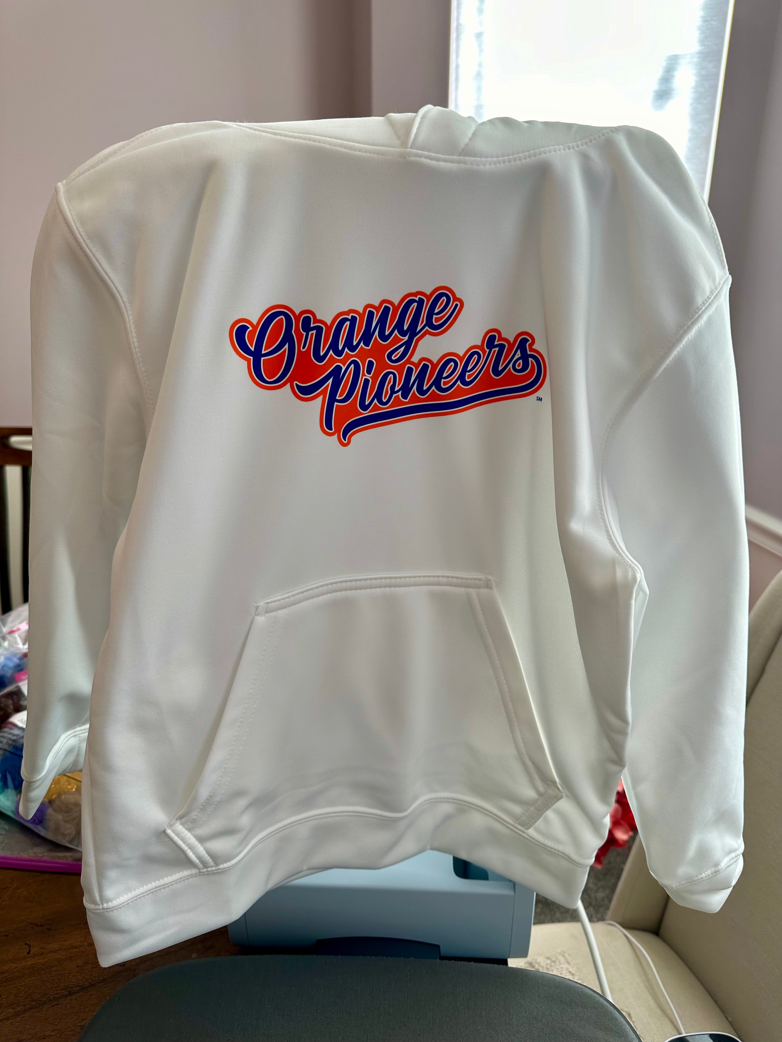Olentangy Orange Wicking Fleece Hoodie - YOUTH