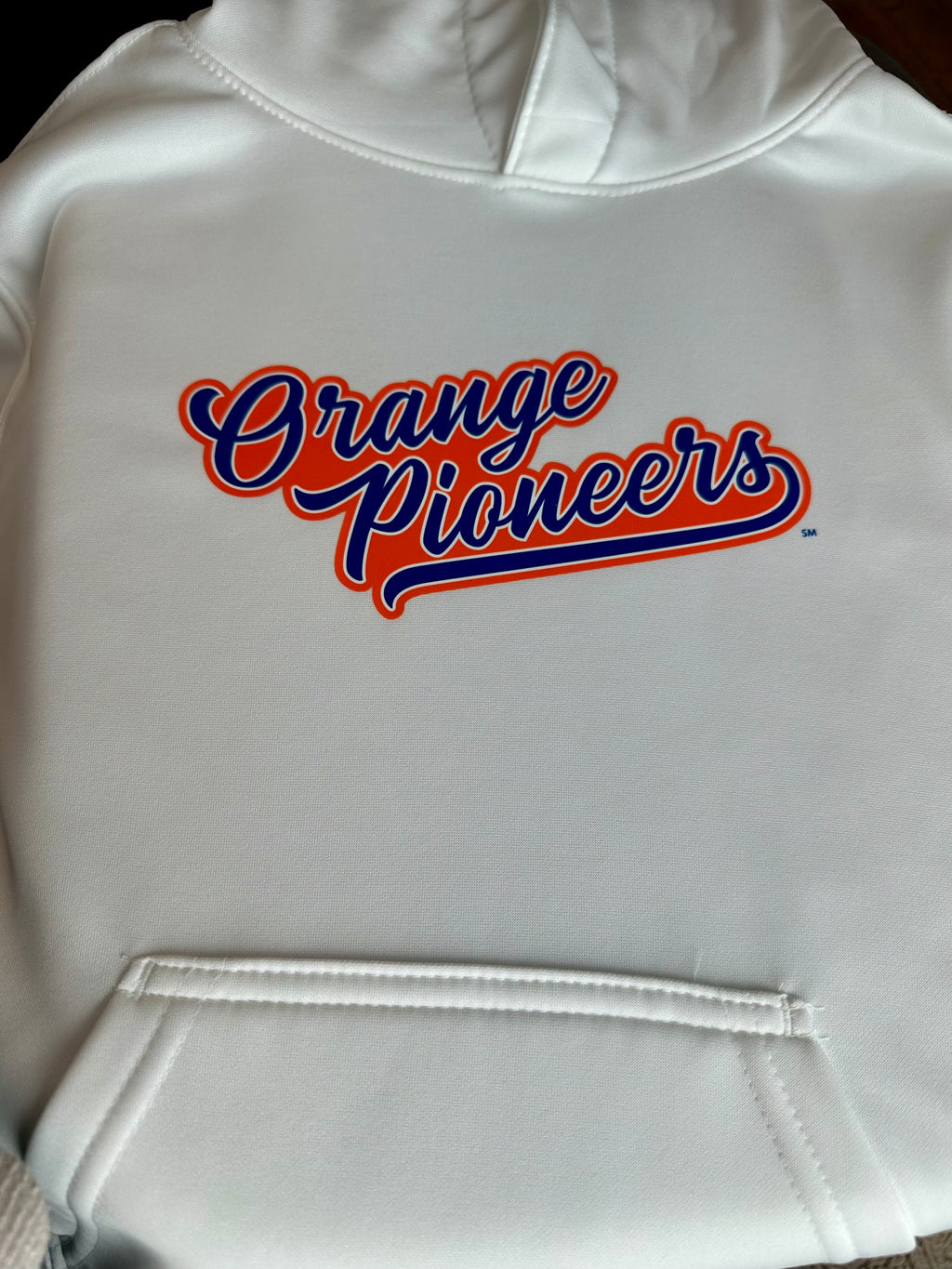 Olentangy Orange Wicking Fleece Hoodie - YOUTH
