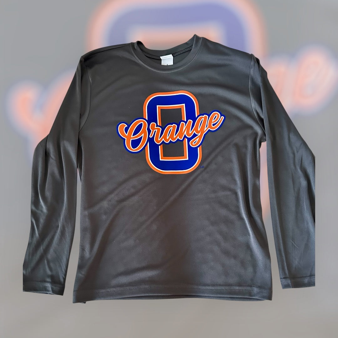 Olentangy Orange Competitor Long Sleeve Shirt - YOUTH