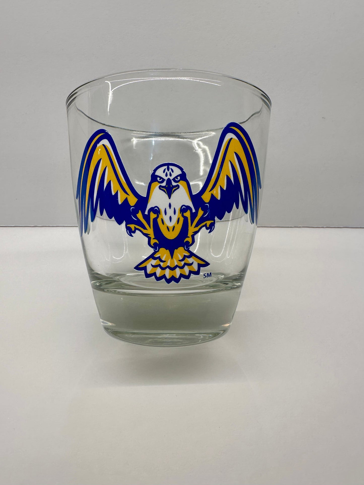 Olentangy Braves Eagle Lowball Glass