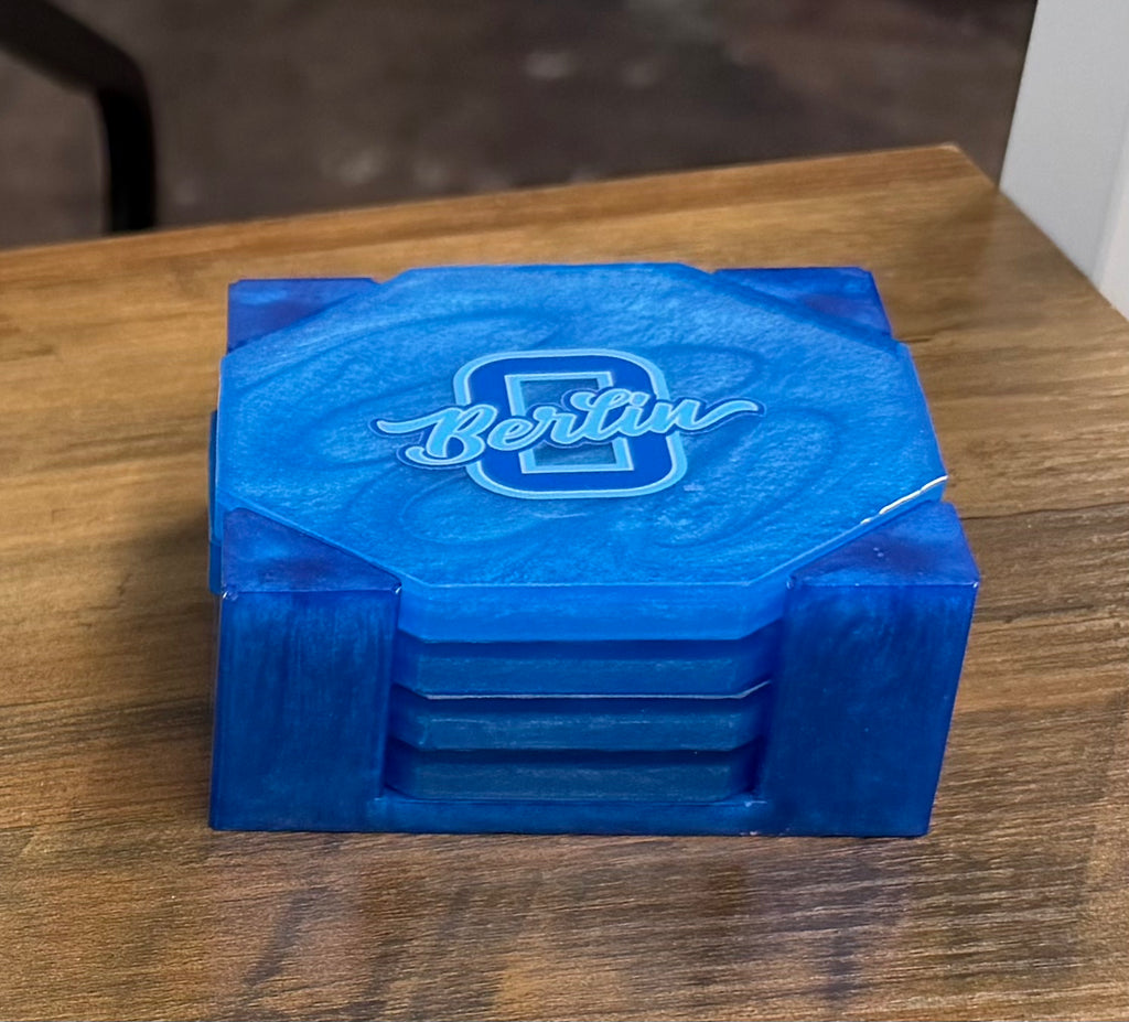 Olentangy Berlin Coaster Set