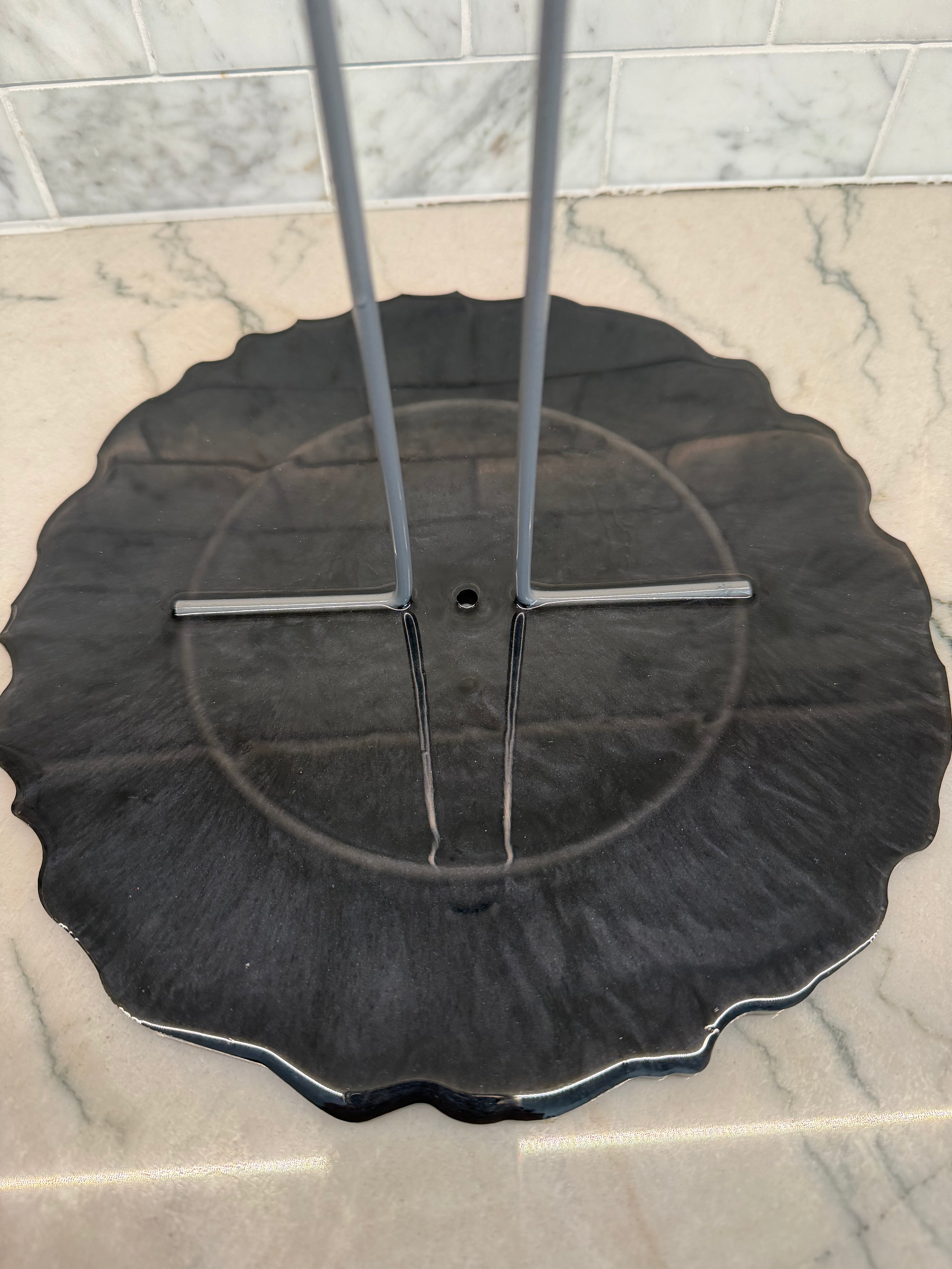 Black Resin Paper Towel Holder