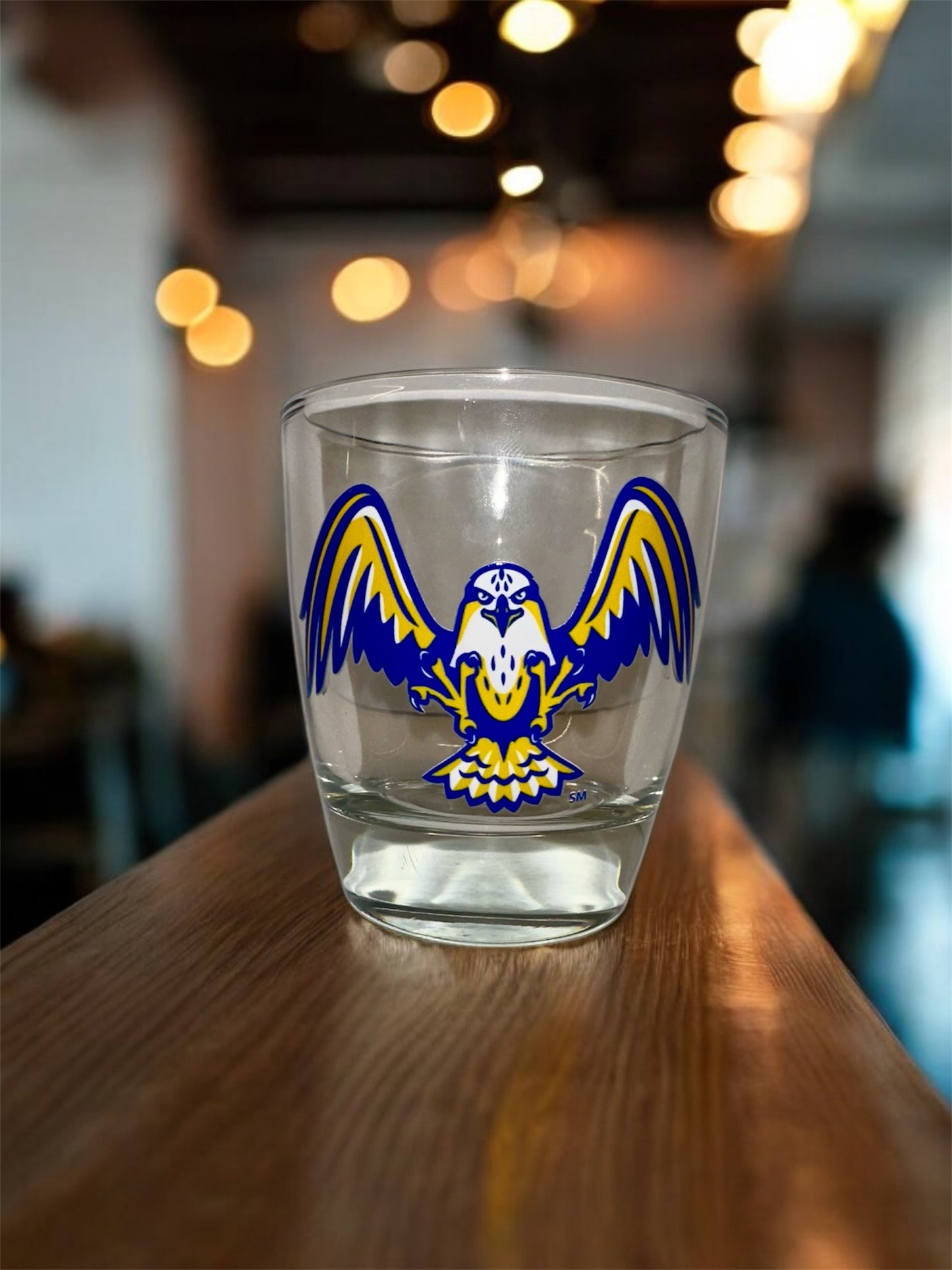 Olentangy Braves Eagle Lowball Glass