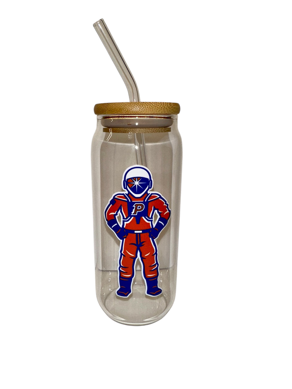 Olentangy Orange Space Pioneer Glass Tumbler