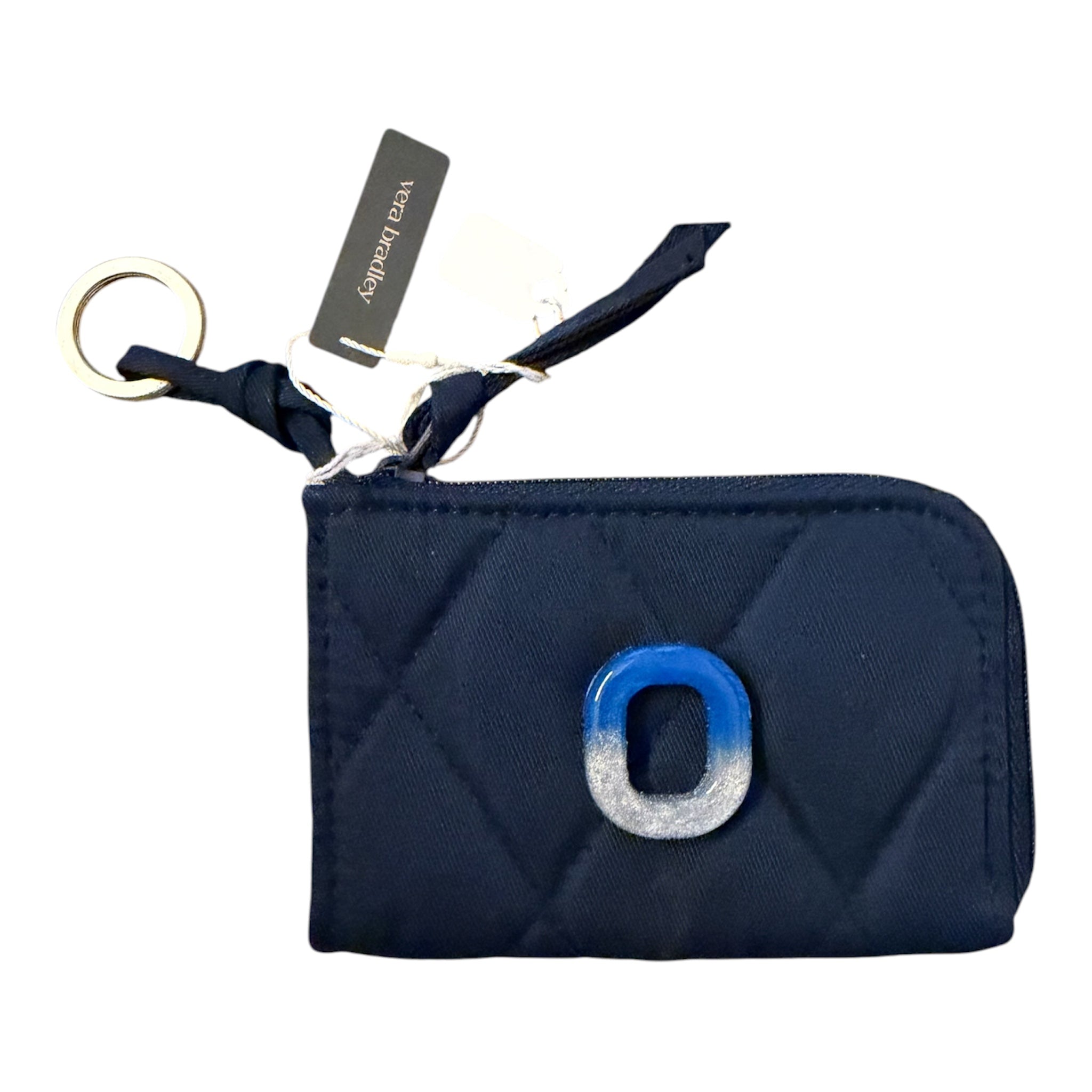 Olentangy Schools Block O Zip ID Case Keychain