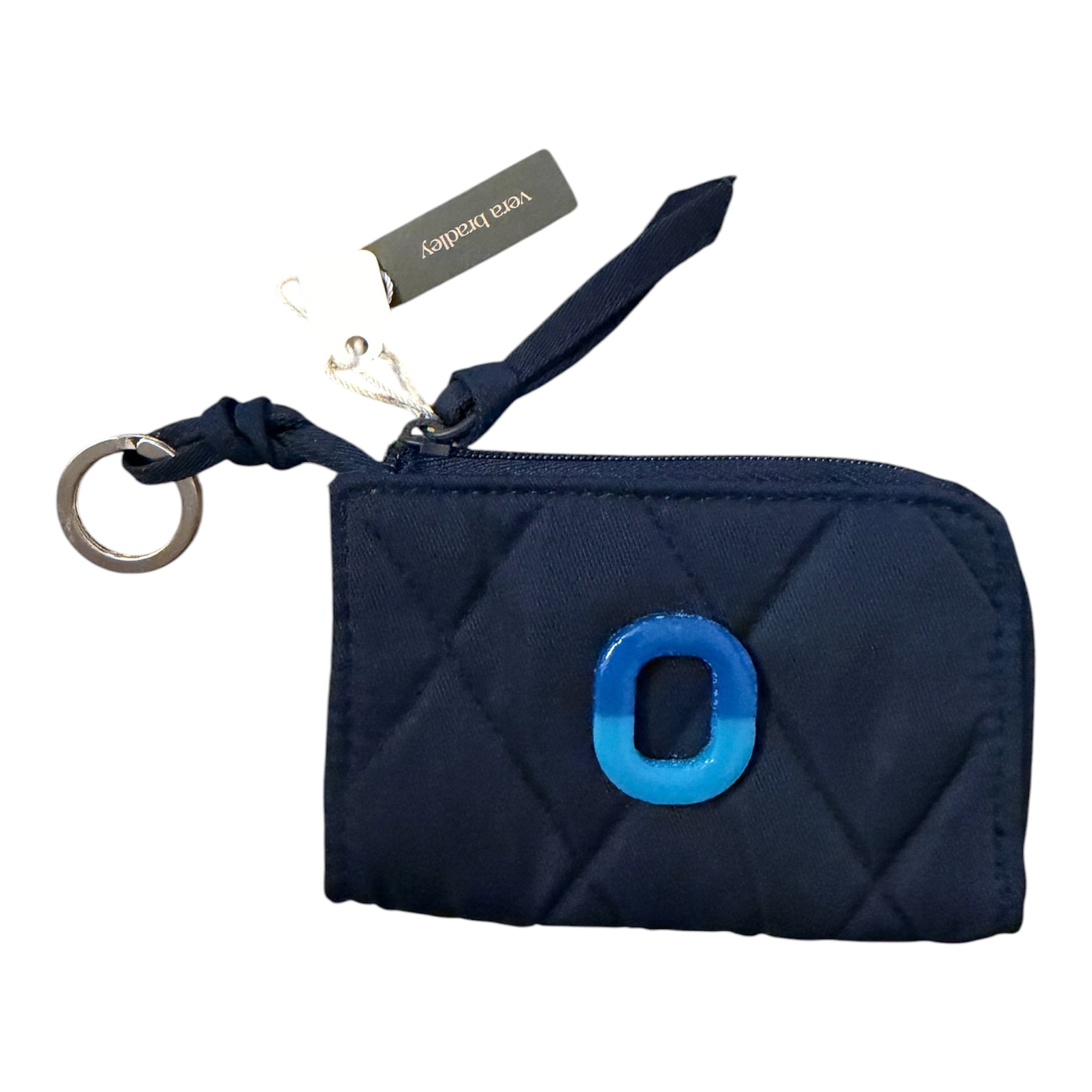 Olentangy Schools Block O Zip ID Case Keychain