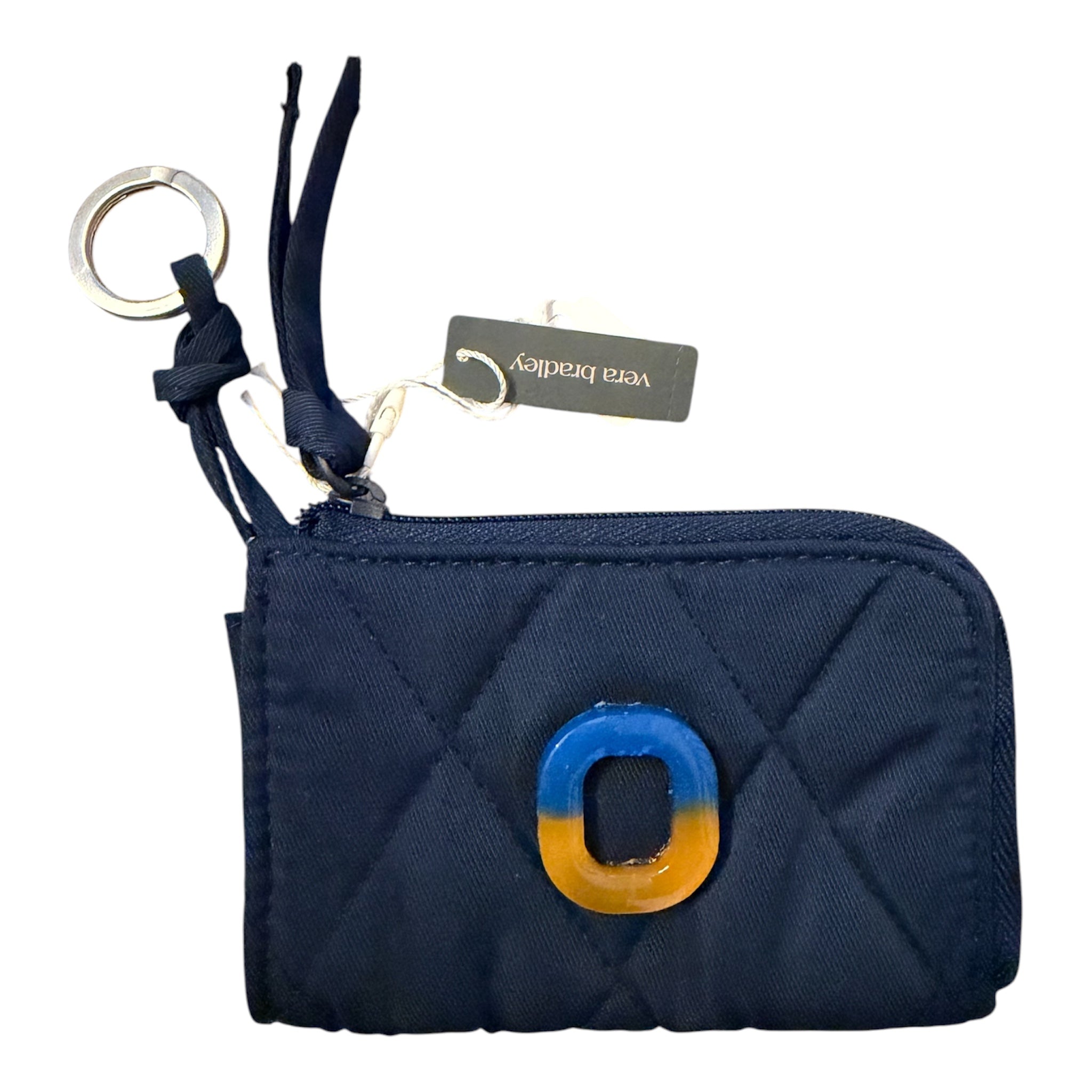 Olentangy Schools Block O Zip ID Case Keychain