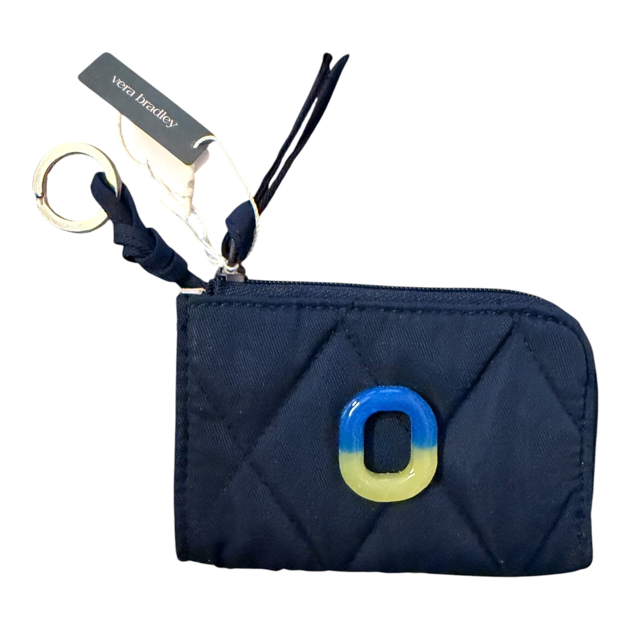 Olentangy Schools Block O Zip ID Case Keychain