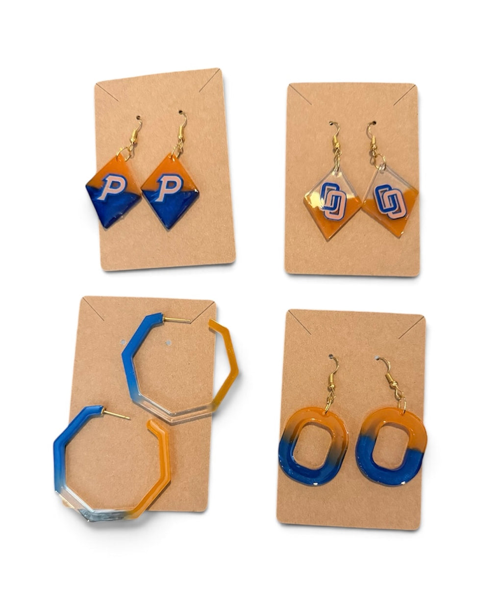 Olentangy Orange Earrings - Multiple Styles!