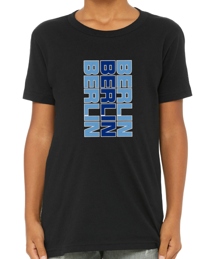 Berlin Vertical Stack T-shirt - YOUTH