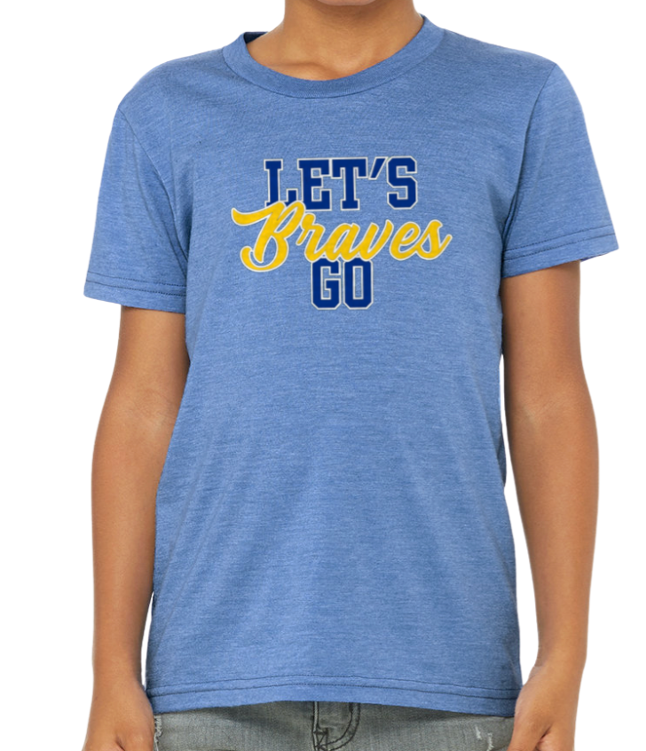 Let's Go Braves t-shirt - YOUTH