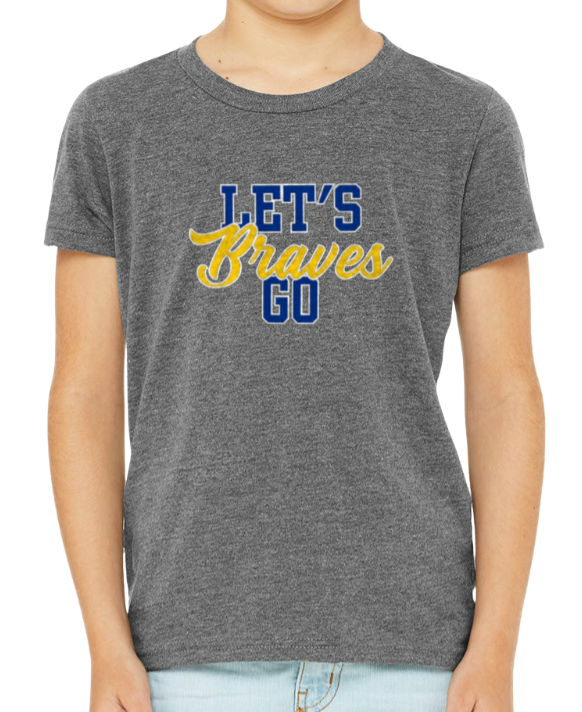 Let's Go Braves t-shirt - YOUTH