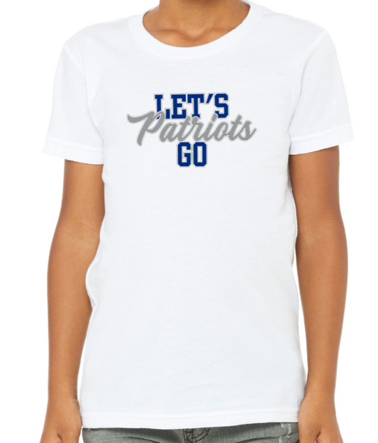 Let's Go Patriots T-shirt - YOUTH