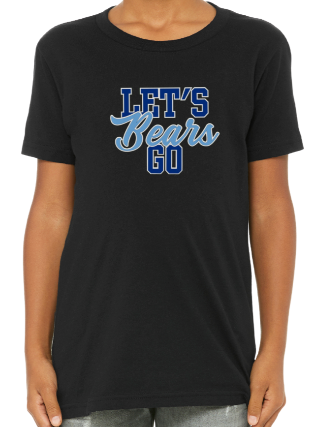 Let's Go Bears T-shirt - YOUTH