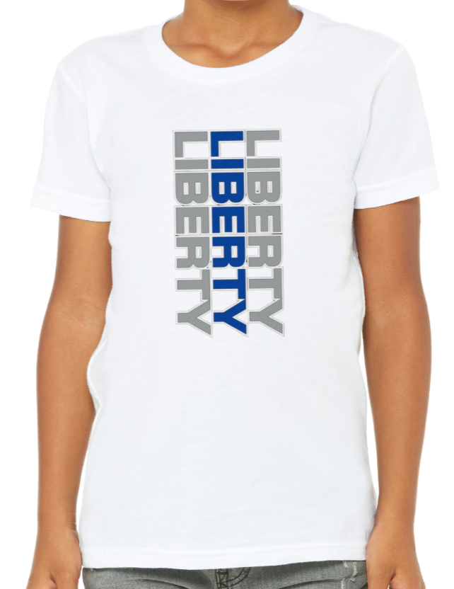 Liberty Vertical Stack T-shirt - YOUTH