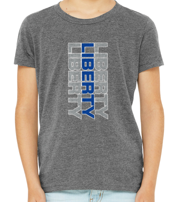 Liberty Vertical Stack T-shirt - YOUTH