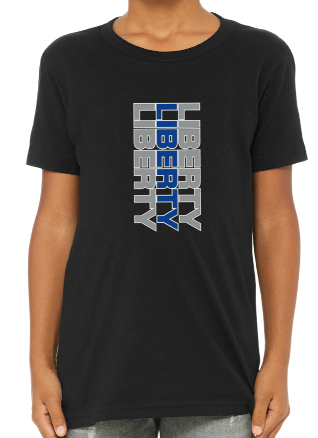 Liberty Vertical Stack T-shirt - YOUTH