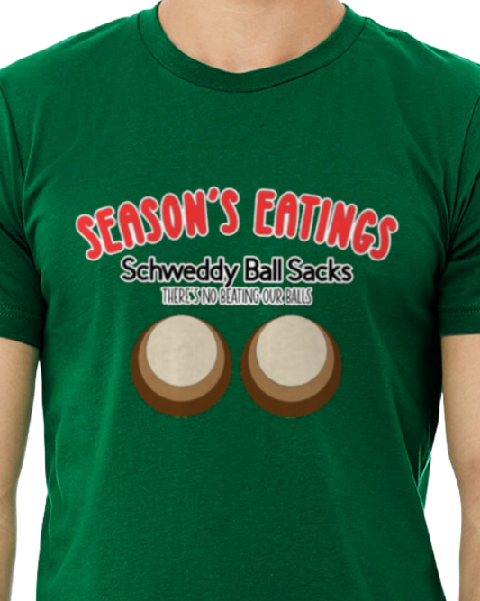 Schweddy Balls Christmas Shirt - ADULT